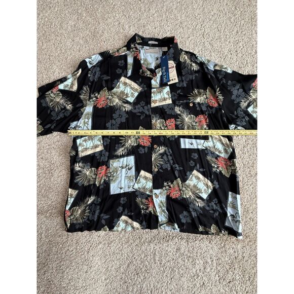NWT Natural Issue 3X Big & Tall Hawaiian Shirt Men's XXXL Aloha Camp Button Up - Picture 4 of 6